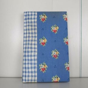 Cottagecore picnic fabric notebook journal diary
